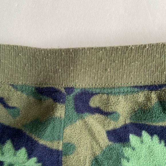 Just One You by Carter’s 18 Month Dinosaur Camo Fleece Pants Winter Warm Cozy - Picture 4 of 5